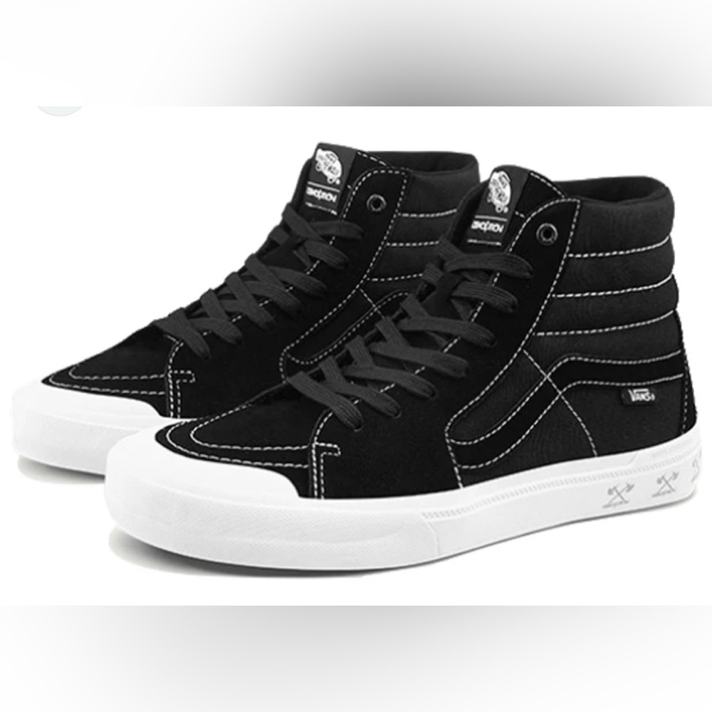 Vans Sk8-Hi Pro BMX Demolition black and white shoe